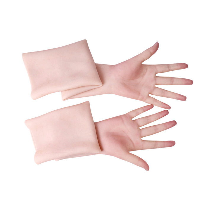 Realistische weibliche Silikon Handschuhe 8G