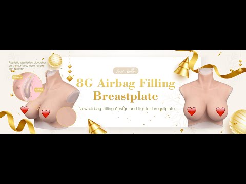 B-H Cup Airbag Füllung Brustplatte Ölfreie Kapillaren Make-up 8G