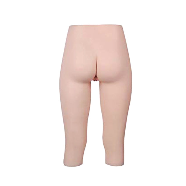 3/4-lange Silikon-Vaginalhose 1G