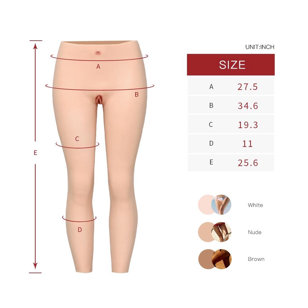 Minaky Silicone Vagina Ankle-Length Pant Crossdresser Transgender at only $189.99