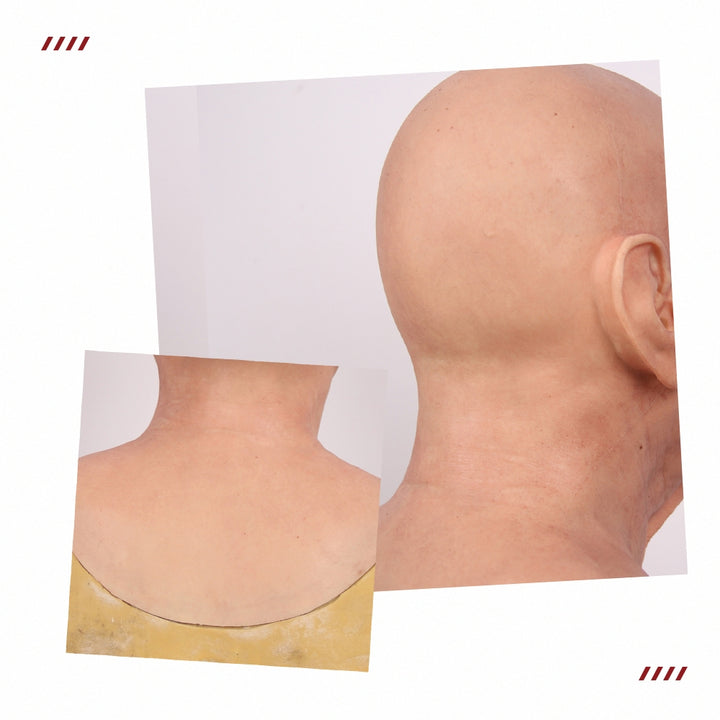 Dees Silikon-Kopfmaske für alte Männer