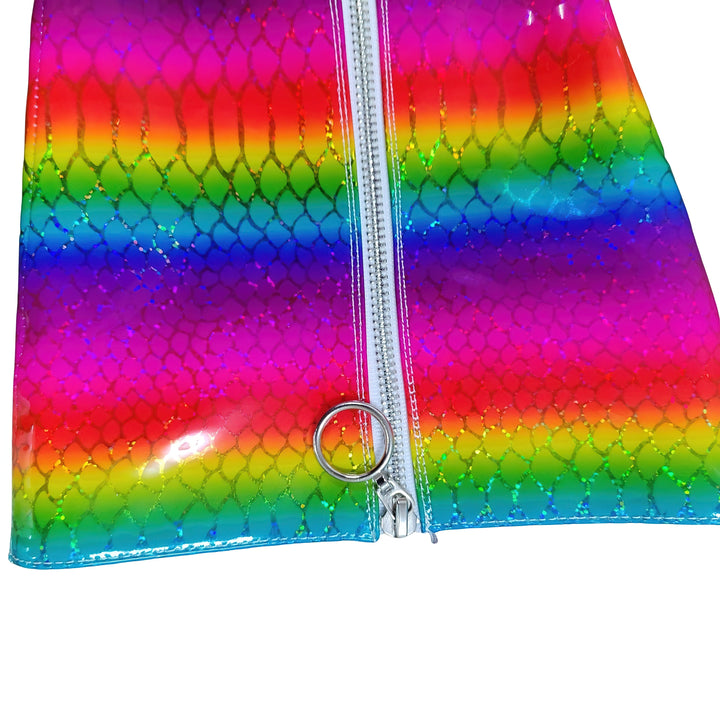 Rainbow 7.5 in Super-High-Heel-Stiefel