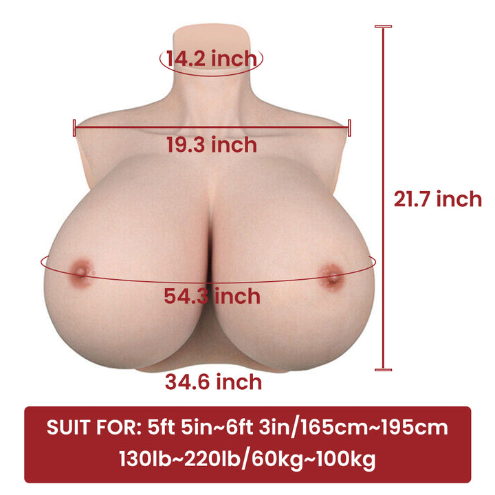 Größere Z Cup Giant Huge Boobs Brustprothesen 8G