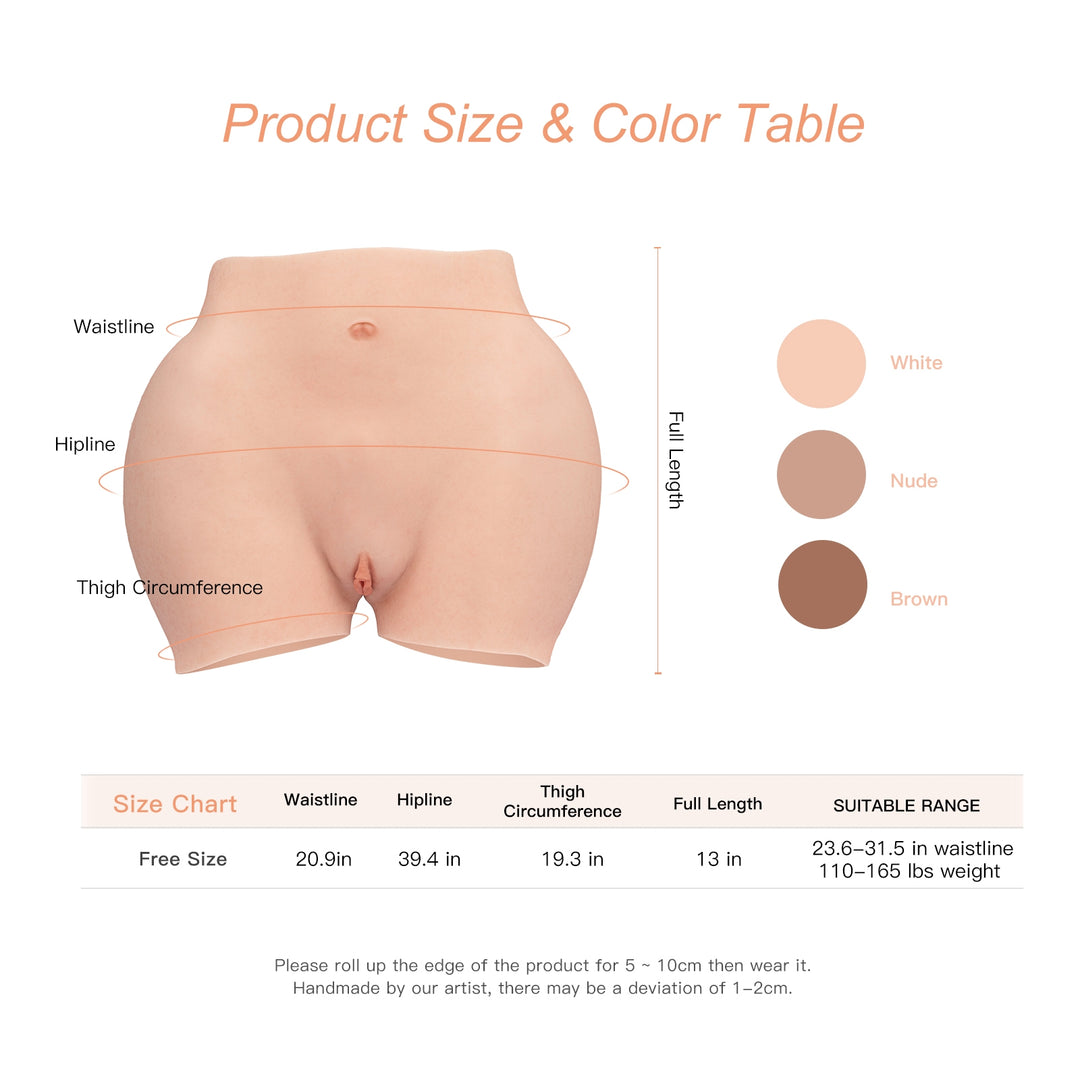 Silikon Panty Hip Enhancer Body Shaper Gesäß 8G