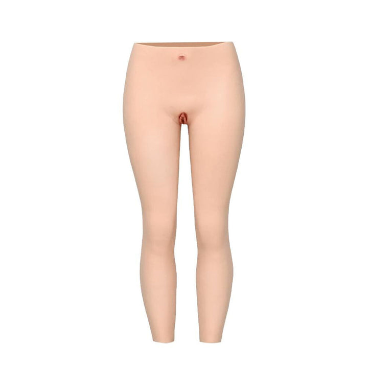 Knöchellange Silikon-Vaginalhose 1G