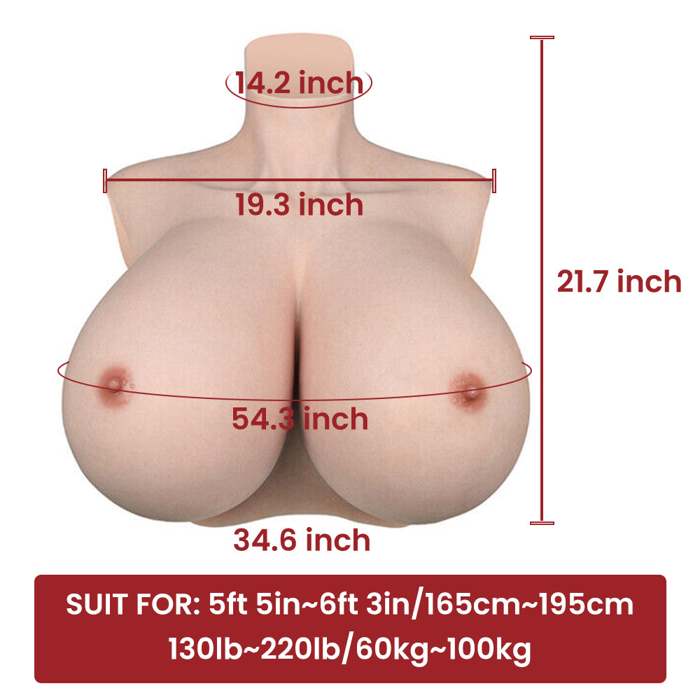 Größere Z Cup Giant Huge Boobs Brustprothesen 8G 